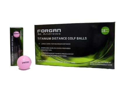 18 Forgan of St Andrews PINK Distance Golf Balls